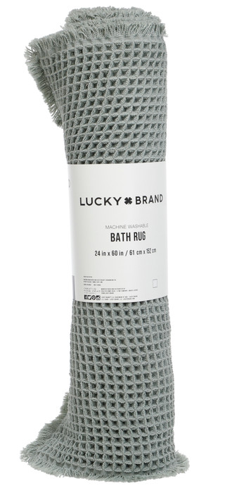 Thumbnail 1: Lucky Brand 24x60 Waffle Weave Bath Rug 