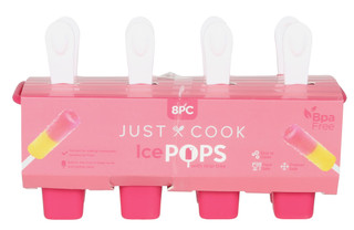 Thumbnail 1: Home Worldwide 8 Pc Silicone Ice Pop with Drip Tray 