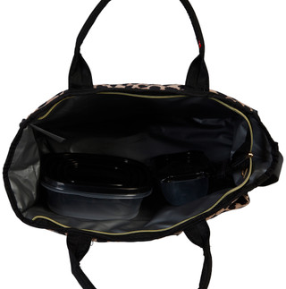 Thumbnail 3: Jessica Simpson Leopard Print Lunch Bag 