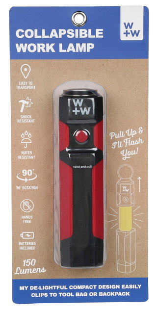 Thumbnail 1: W+W Collapsible Work Lamp 