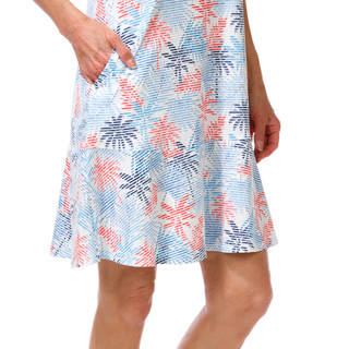 Thumbnail 3: REEL LEGENDS Women's Sleeveless Active Pucker Dress 