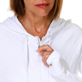 Thumbnail 5: REEL LEGENDS Petite Outdoor Ribbed Zip up Jacket 