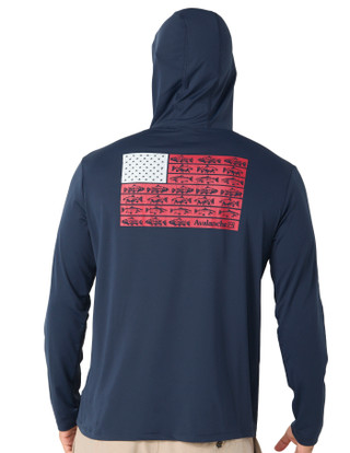 Thumbnail 2: AVALANCHE Men's Outdoor Fishing Long Sleeve Hooded Top 