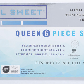 Thumbnail 3: SIMPLY Queen Size 6 Pc Sheet Set 
