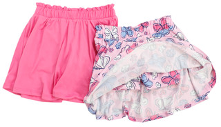Thumbnail 2: B TWEEN Little Girls 2 Pk Skorts 