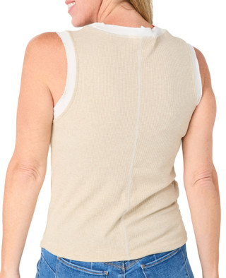 Thumbnail 2: BUNULU Women's Ribbed Knit Tank Top 