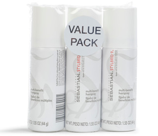 Thumbnail 1: SEBASTIAN 3 Pk Multi-Benefit Hairspray 