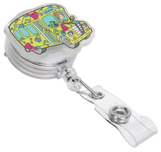 Thumbnail 2: Magic School Bus Badge Holder 