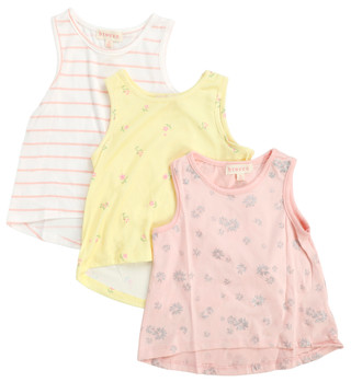 Thumbnail 1: B TWEEN Little Girls 3 Pk Tank Tops 