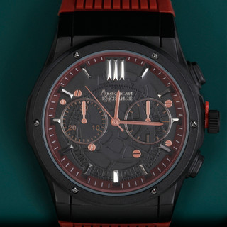 Thumbnail 3: AMERICAN EXCHANGE Men's Red Band Single Watch 