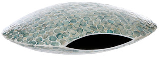 Thumbnail 2: Fancy That 17 In Round Capiz Vase 