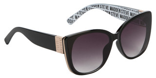 Thumbnail 1: Steve Madden Women's Opaque Sunglasses w/ Gold Accents 
