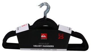 Thumbnail 1: Quiksilver 25 Pk Non-Slip Velvet Hangers 