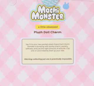 Thumbnail 2: Mochi Monster Plush Doll Pendant 