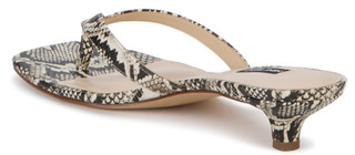 Thumbnail 3: NINE WEST Women's Cassa3 Snake Print Slides 