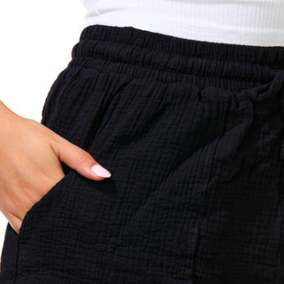 Thumbnail 2: YMI Juniors Pork Chop Pocket Gauze Shorts 