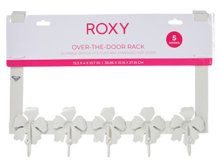 Thumbnail 1: ROXY 5 Hook Over The Door Rack 