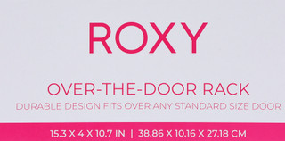 Thumbnail 3: ROXY 5 Hook Over The Door Rack 