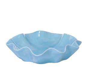 Thumbnail 1: Home Essentials 14 in Ceramic Wave Bowl 