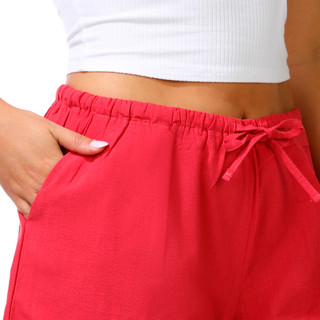 Thumbnail 3: Love Poem Juniors Lauren Drawstring Shorts 
