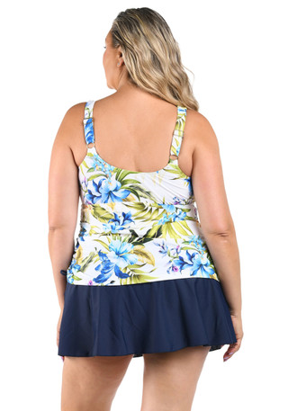 Thumbnail 2: Maxine of Hollywood Plus Serenity Adjustable Tank Swimdress 