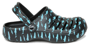Thumbnail 2: Nautica Boys Shark Print River Edge Clogs 