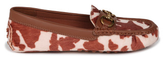 Thumbnail 4: ANNE KLEIN Women's Chrystie Cow Print Loafer with Buckle Accent 