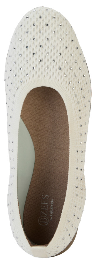 Thumbnail 4: Bzees Women's Kallie Knit Ballet Shoes 