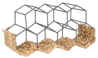 Thumbnail 1: RGI 7 Pocket Wire Hexagon Wine Rack 