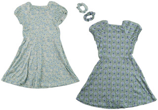 Thumbnail 2: B TWEEN Big Girl's 2 Pk Knit Faux Wrap Dresses Set 