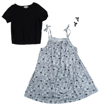 Thumbnail 2: Btween Big Girl's Short Sleeve Jumper Dress 