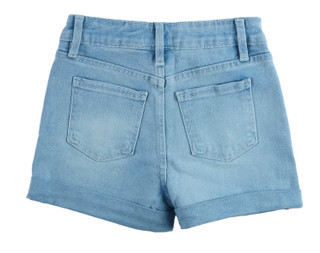 Thumbnail 2: YMI Girls Ditsy Flower Denim Shorts 