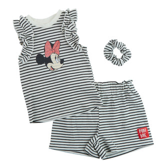Thumbnail 1: Disney Little Girl's 2 Pc Ruffle Mini Mouse Set 
