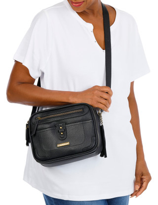 Thumbnail 1: White Mountain Starling Hills Camera Organizer Crossbody Bag 