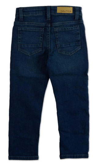 Thumbnail 2: Nautica Little Boys 5 Pocket Stretch Straight Fit jeans 