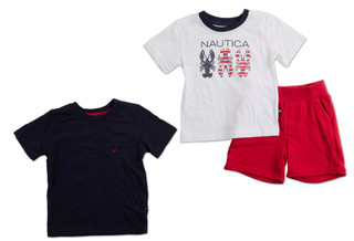Thumbnail 1: Nautica Toddler Boys 3 Pc Shorts Set  