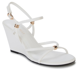 Thumbnail 1: NINE WEST Women's Deklyn Strappy Dress Wedges 