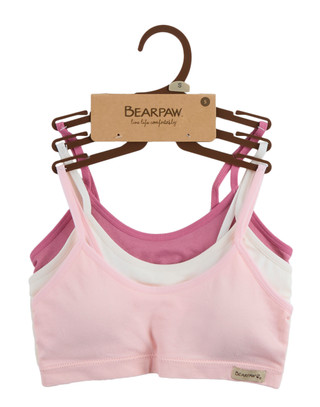Thumbnail 1: BEARPAW Girl's 3 Pk Solid Seamless Bralettes 