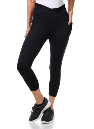 Thumbnail 1: Laundry Women's Active Cross Band Capri Leggings 