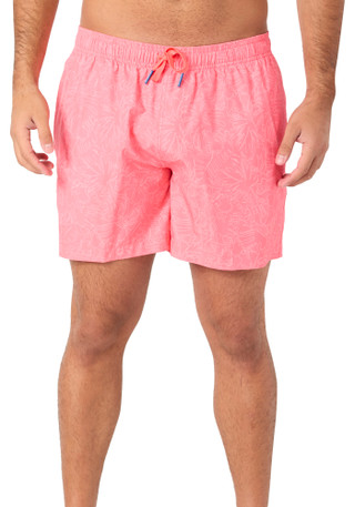 Thumbnail 1: Southern Tide Men's Floral Fusion Swim Shorts 