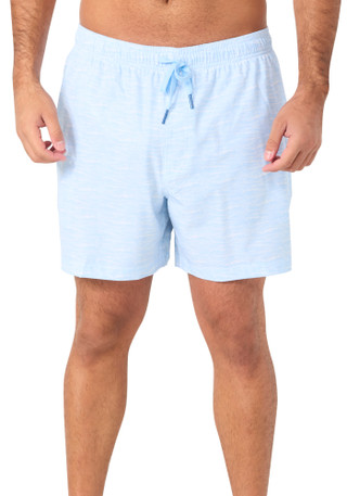 Thumbnail 1: Southern Tide Men's Ship Print Swim Shorts  