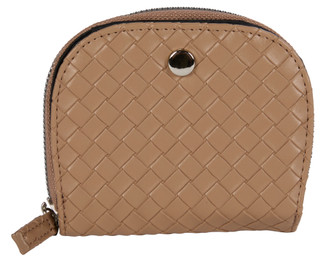 Thumbnail 1: Mundi Faux Leather Woven Dome Purse 