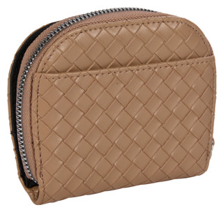 Thumbnail 3: Mundi Faux Leather Woven Dome Purse 