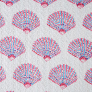 Thumbnail 10: Avanti Scallop Shells Reversible Quilt Set 