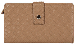 Thumbnail 1: Mundi Faux Leather Woven Clutch 