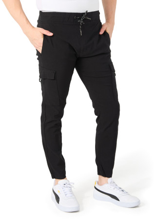 Thumbnail 1: SECONDARY Men's Solid Cargo Pants  