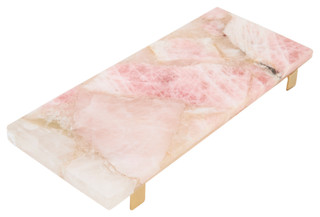 Thumbnail 1: GO HOME 14 In Agate Rectangular Platter with Feet 