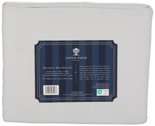 Thumbnail 2: LOTTIE FINCH Embroidered Hem Sheet Set 