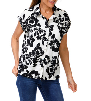 Thumbnail 1: Kathy Ireland Women's Button Down Top 