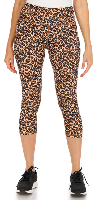 Thumbnail 1: VOGO Women's Active  Animal Print Capris  